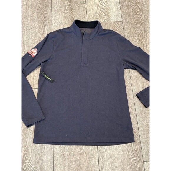 Nike Dri-Fit Victory Golf 1/2 Half-Zip Pullover Men’s Medium Grey Fiesta Bowl - Picture 1 of 6